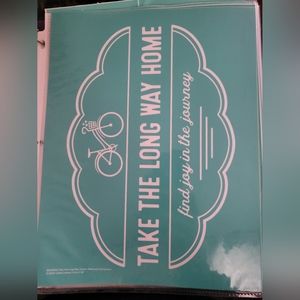 Chalk Couture Transfer Take the long way home